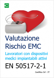 Valutazione del rischio EMC per i lavoratori portatori di pacemaker Valutazione del rischio EMC per i lavoratori portatori di pacemaker