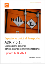Ispezione unità di trasporto ADR 7.5.1