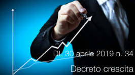 Decreto-Legge 30 aprile 2019 n. 34 Decreto-Legge 30 aprile 2019 n. 34