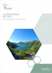 Rapporto SNPA “Il clima in Italia nel 2023” Rapporto SNPA “Il clima in Italia nel 2023”