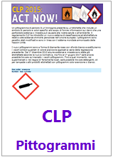 Pittogrammi CLP: un documento sulle nuove etichette