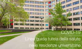 COVID-19 |  Linee guida tutela della salute nelle residenze universitarie