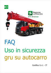 FAQ Uso in sicurezza gru su autocarro FAQ Uso in sicurezza gru su autocarro