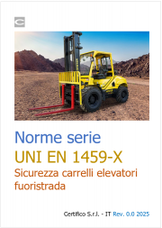 Norme della serie UNI EN 1459-X Sicurezza carrelli elevatori fuoristrada