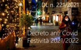 Decreto Legge 24 Dicembre 2021 n. 221