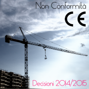 Decisioni di ritiro dal mercato Non conformità CE Macchine - 2014/2015 Decisioni di ritiro dal mercato Non conformità CE Macchine - 2014/2015