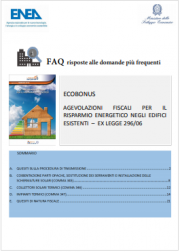 FAQ ECOBONUS ENEA