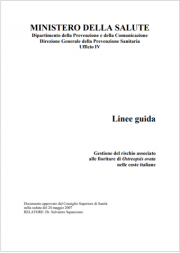 Linee guida Ministero della Salute Ostreopsis Ovata