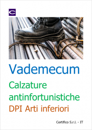 Vademecum calzature antinfortunistiche / DPI Arti inferiori
