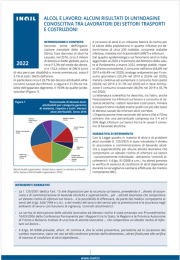 Alcol e lavoro: indagine conoscitiva tra lavoratori dei settori trasporti e costruzioni