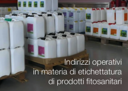 Indirizzi operativi in materia di etichettatura di prodotti fitosanitari Indirizzi operativi in materia di etichettatura di prodotti fitosanitari