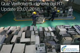 Quiz delle Verifiche di idoneità del RT | Update 23.07.2018