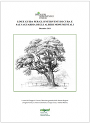 Linee guida cura e salvaguardia degli alberi monumentali Linee guida cura e salvaguardia degli alberi monumentali