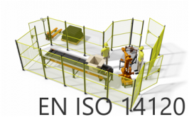 Ripari fissi e mobili di macchine: la nuova norma EN ISO 14120