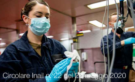 Circolare Inail n. 22 del 20 maggio 2020