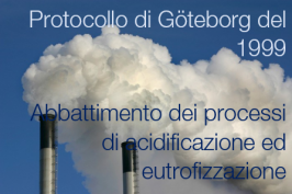 Protocollo di Göteborg del 1999 / Abbattimento dei processi di acidificazione ed eutrofizzazione