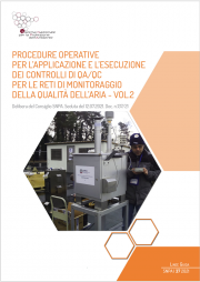 Procedure operative applicazione e esecuzione controlli di QA/QC | Vol. 2 Procedure operative applicazione e esecuzione controlli di QA/QC | Vol. 2