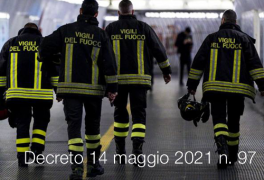 Decreto 14 maggio 2021 n. 97 Decreto 14 maggio 2021 n. 97