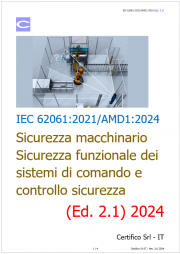 CEI EN IEC 62061:2022