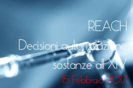 REACH: Decisioni autorizzazioni sostanze 15.02.2016 