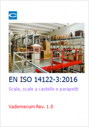 Progettazione scale, scale a castello e parapetti: EN ISO 14122-3