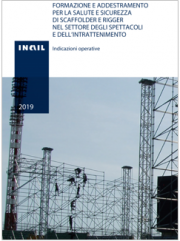 Formazione e addestramento scaffolder e rigger 