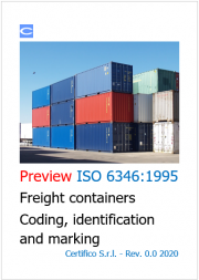 ISO 6346 Freight containers - Coding, identification and marking