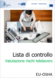 Lista di controllo valutazione rischi del telelavoro EU-OSHA