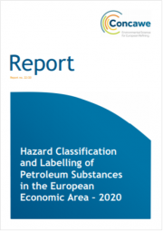 Hazard Classification and Labelling of Petroleum Substances in the EC Area Hazard Classification and Labelling of Petroleum Substances in the EC Area