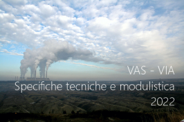 VAS - VIA | Specifiche tecniche e modulistica 2022