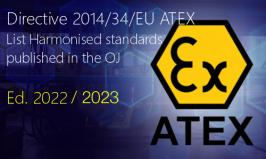 Directive 2014/34/EU ATEX: List Harmonised standards published OJ 