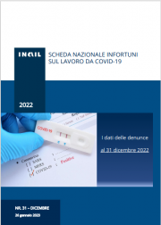 Covid-19 | Contagi sul lavoro denunciati all’INAIL: 31 Dicembre 2022