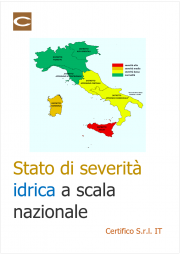 Stato di severità idrica a scala nazionale Stato di severità idrica a scala nazionale