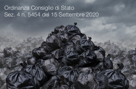 Ordinanza Consiglio di Stato Sez. 4 n. 5454 del 15 Settembre 2020 Ordinanza Consiglio di Stato Sez. 4 n. 5454 del 15 Settembre 2020