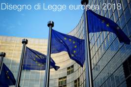 Disegno di Legge europea 2018