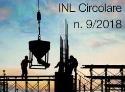 INL Circolare  n. 9 del 1° giugno 2018