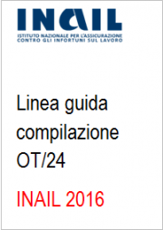 INAIL OT/24 2016: Allegare 