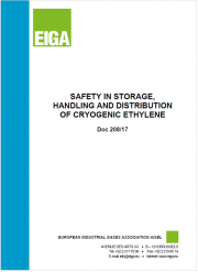 Safety in storage, handling and distribution of cryogenic ethylene Safety in storage, handling and distribution of cryogenic ethylene