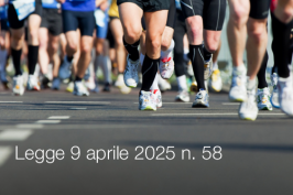 Legge 9 aprile 2025 n. 58 Legge 9 aprile 2025 n. 58