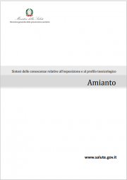 Valutazione del rischio e valore guida acque - Amianto