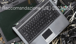 Raccomandazione (UE) 2023/2585 | Restituzione piccola elettronica di consumo Raccomandazione (UE) 2023/2585 | Restituzione piccola elettronica di consumo