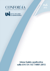 Linea Guida Applicativa sulla UNI EN ISO 14001:2015 Linea Guida Applicativa sulla UNI EN ISO 14001:2015