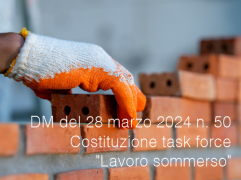 Decreto ministeriale del 28 marzo 2024 n. 50