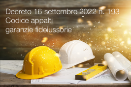 Decreto 16 settembre 2022 n. 193