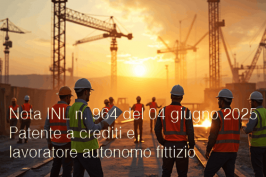 Nota INL n. 964 del 04 giugno 2025 Nota INL n. 964 del 04 giugno 2025