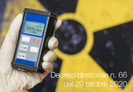 Decreto direttoriale n. 66 del 29 ottobre 2020