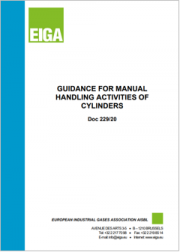 Guidance for manual handling activities of cylinders