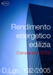 D.Lgs. 192/2005 Rendimento energetico edilizia | Consolidato 2018