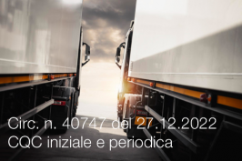Circolare Prot. n. 40747 del 27.12.2022 - CQC iniziale e periodica Circolare Prot. n. 40747 del 27.12.2022 - CQC iniziale e periodica