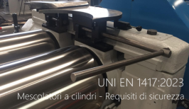 UNI EN 1417:2023 / Mescolatori a cilindri - Requisiti di sicurezza